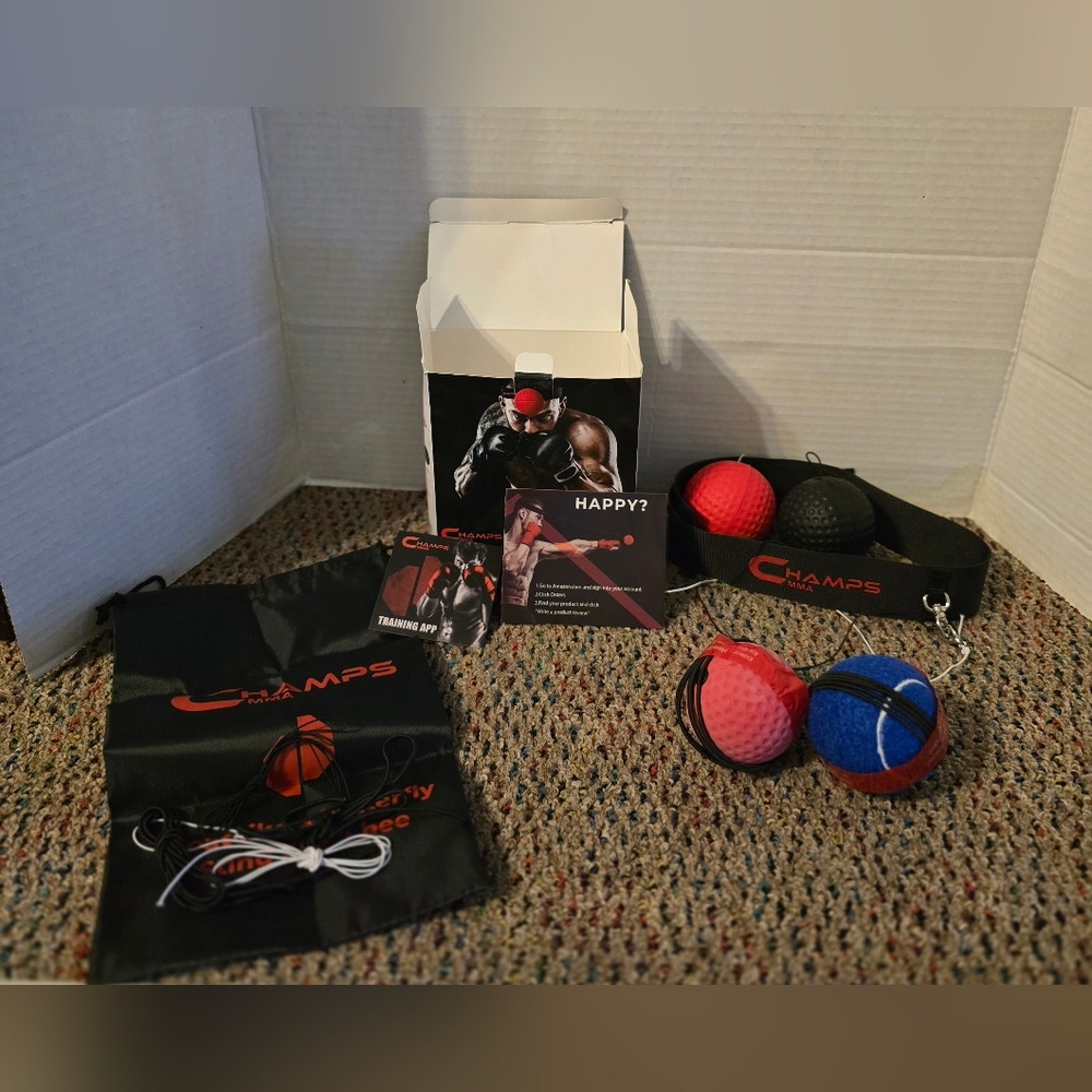 Champs MMA Reflex Ball Boxing Training Set